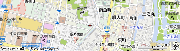 三重県桑名市京橋町9周辺の地図