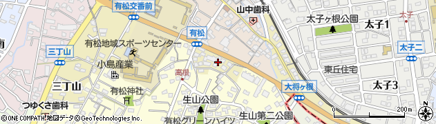 愛知県名古屋市緑区有松町大字有松（橋東南）周辺の地図