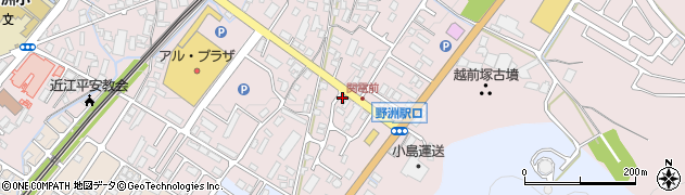 滋賀県野洲市小篠原895周辺の地図