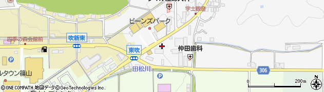 兵庫県丹波篠山市東吹351周辺の地図