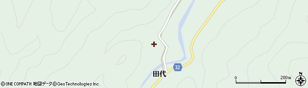 愛知県設楽町（北設楽郡）神田（空ノ島）周辺の地図