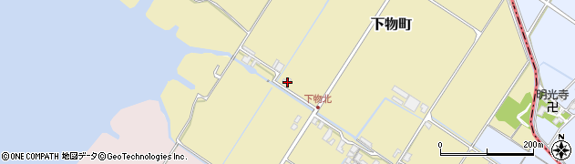 滋賀県草津市下物町1275周辺の地図