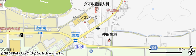 兵庫県丹波篠山市東吹351-1周辺の地図