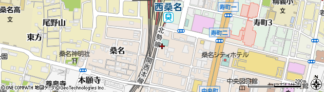 ｅｉｓｕ小中部桑名駅前校周辺の地図