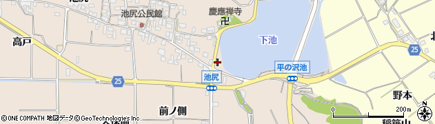 京都府亀岡市馬路町（平野沢下池）周辺の地図