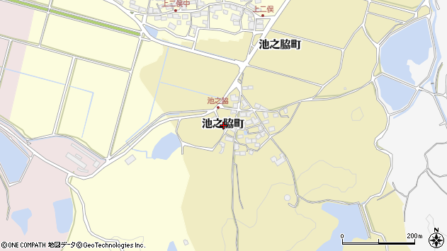 〒527-0222 滋賀県東近江市池之脇町の地図