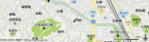 愛知県名古屋市緑区大高町門田38周辺の地図