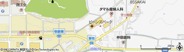 兵庫県丹波篠山市東吹410周辺の地図