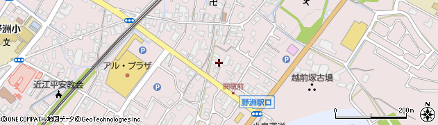 滋賀県野洲市小篠原901周辺の地図
