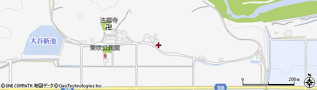 兵庫県丹波篠山市東吹77周辺の地図