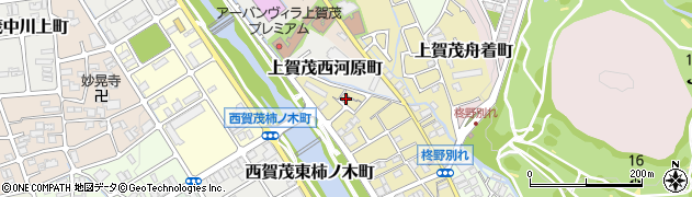 京都府京都市北区上賀茂朝露ケ原町1周辺の地図