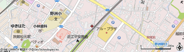 滋賀県野洲市小篠原1074周辺の地図