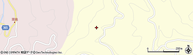 愛知県設楽町（北設楽郡）田峯（上竹葉根）周辺の地図