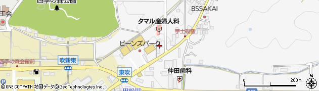 兵庫県丹波篠山市東吹362周辺の地図