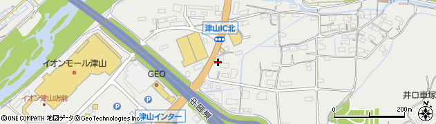 岡山県津山市河辺763周辺の地図