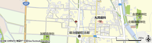兵庫県多可郡多可町中区鍛冶屋184周辺の地図