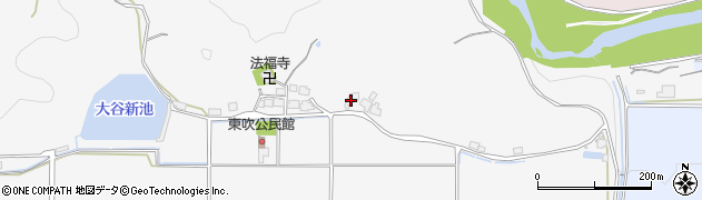 兵庫県丹波篠山市東吹87周辺の地図