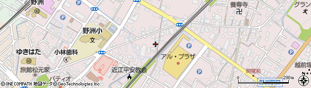 滋賀県野洲市小篠原1073周辺の地図
