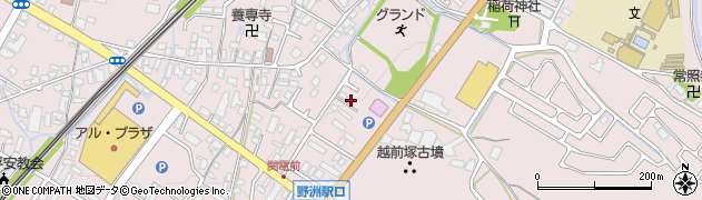 滋賀県野洲市小篠原813周辺の地図