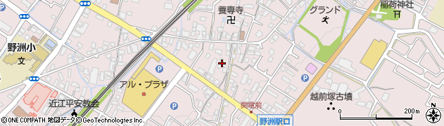 滋賀県野洲市小篠原921周辺の地図