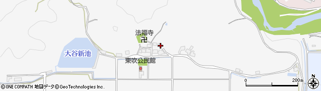 兵庫県丹波篠山市東吹134周辺の地図