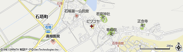滋賀県東近江市石塔町661周辺の地図