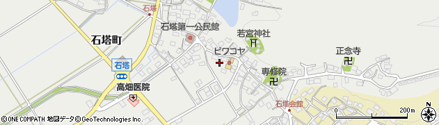 滋賀県東近江市石塔町629周辺の地図