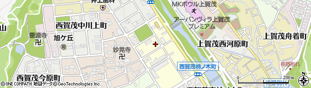 京都府京都市北区西賀茂山ノ森町周辺の地図