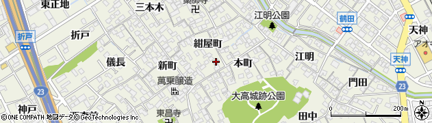 本町荘周辺の地図