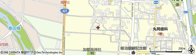 兵庫県多可郡多可町中区鍛冶屋325周辺の地図
