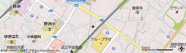 滋賀県野洲市小篠原1042周辺の地図