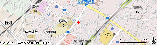 滋賀県野洲市小篠原1163周辺の地図