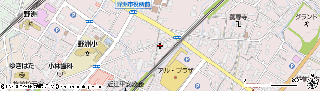 滋賀県野洲市小篠原1044周辺の地図