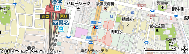 寿町１周辺の地図
