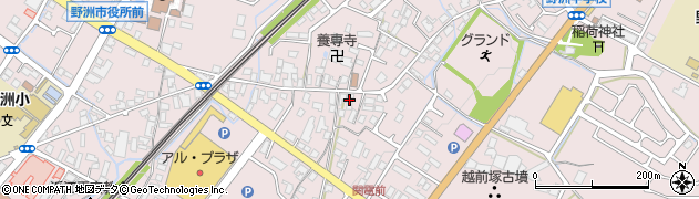 滋賀県野洲市小篠原917周辺の地図