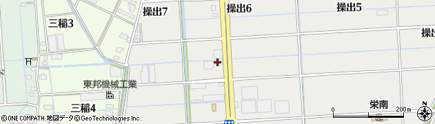 丸新運輸倉庫株式会社　弥富営業所周辺の地図