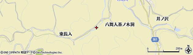 愛知県豊田市坂上町東長入周辺の地図