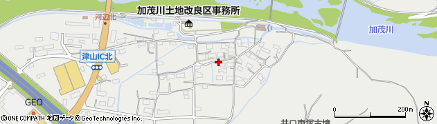 岡山県津山市河辺609周辺の地図