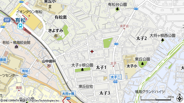 〒458-0823 愛知県名古屋市緑区太子の地図