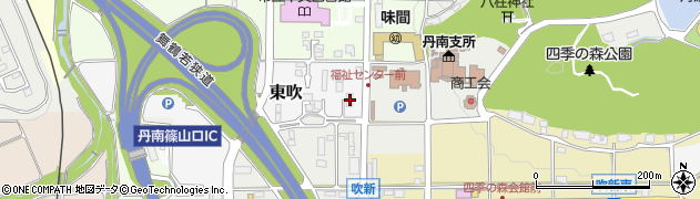 兵庫県丹波篠山市東吹1802周辺の地図