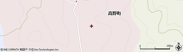 愛知県豊田市高野町（平）周辺の地図