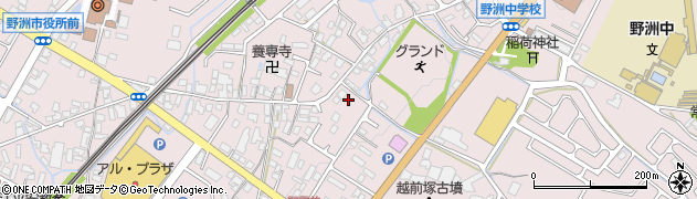 滋賀県野洲市小篠原794周辺の地図