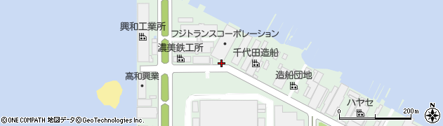 フジトランスコーポレーション　金岡倉庫周辺の地図