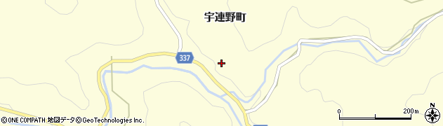 愛知県豊田市宇連野町宮前周辺の地図