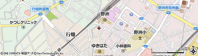 滋賀県野洲市行畑404周辺の地図
