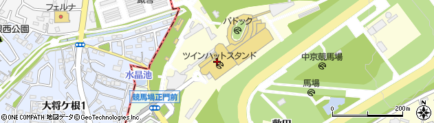 中京競馬場周辺の地図
