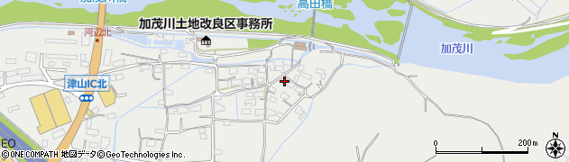岡山県津山市河辺542周辺の地図