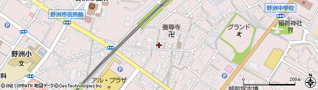 滋賀県野洲市小篠原1436周辺の地図