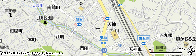 愛知県名古屋市緑区大高町（天神）周辺の地図