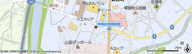 但陽信用金庫粟賀支店周辺の地図